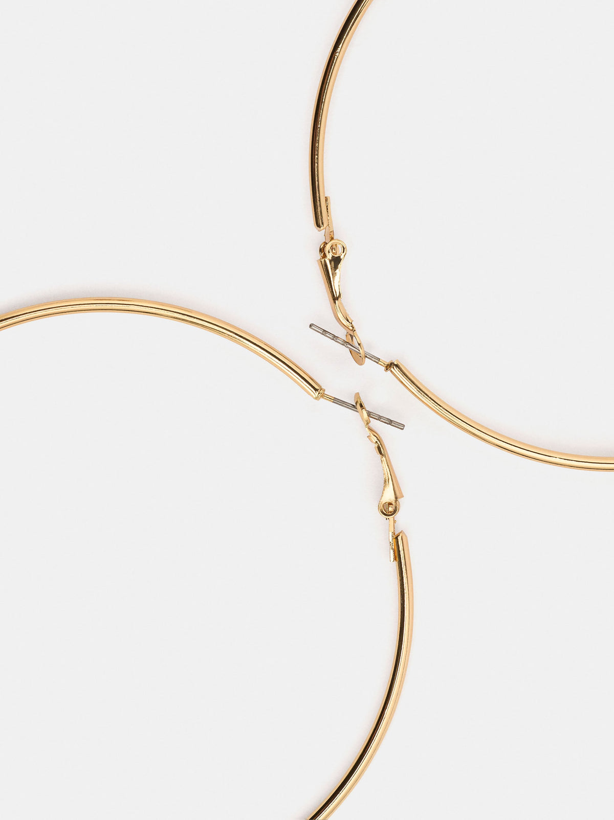 Basic Large Hoop Earrings