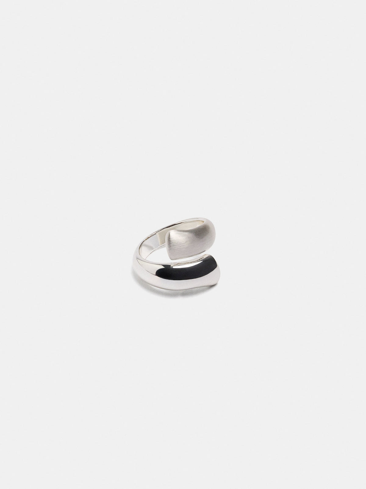 Silver Spiral Ring