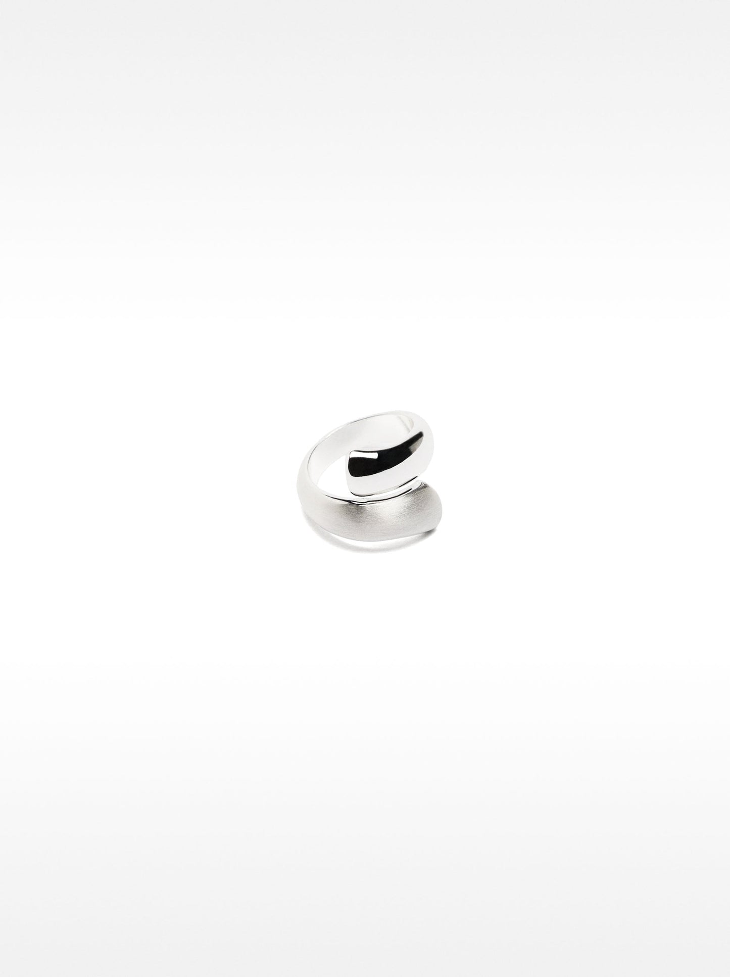 Silver Spiral Ring