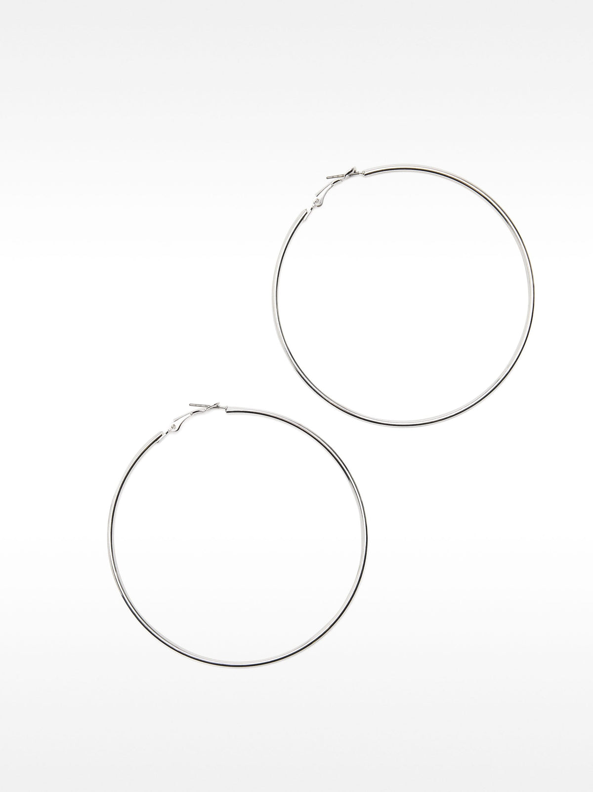 Basic Large Hoop Earrings