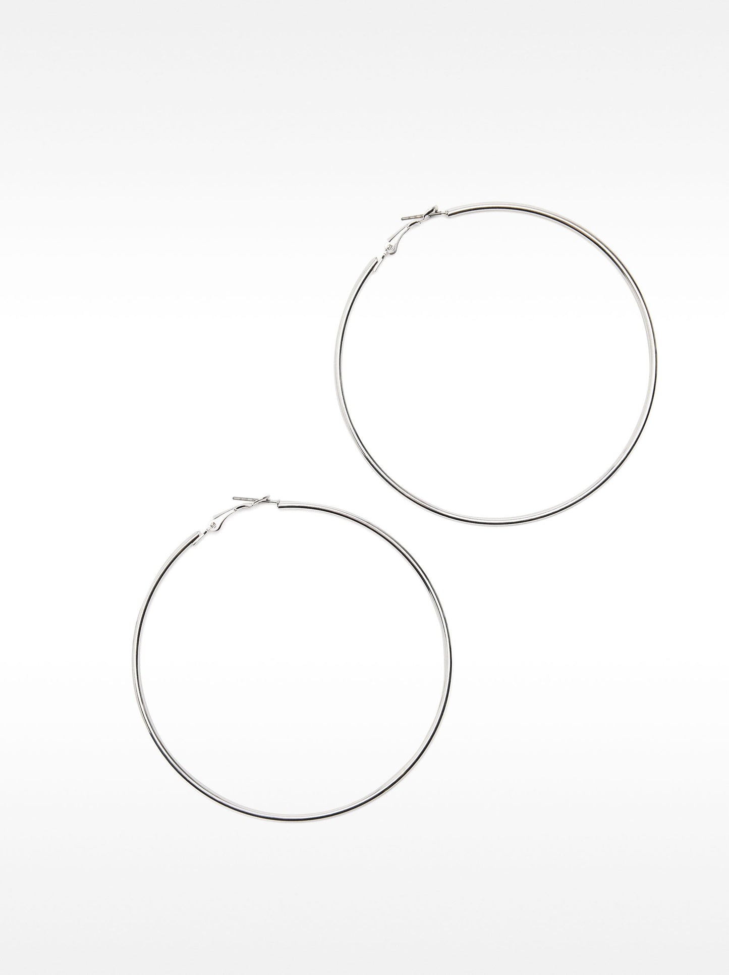 Basic Large Hoop Earrings