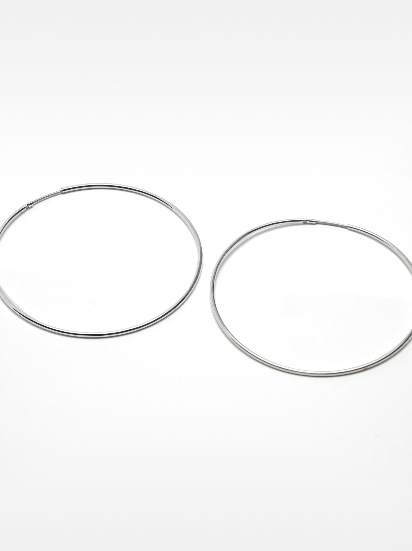 Basic Large Hoop Earrings