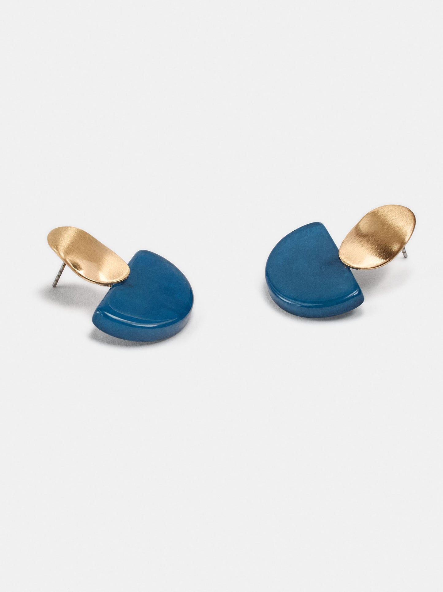 Oval Resin Earrings