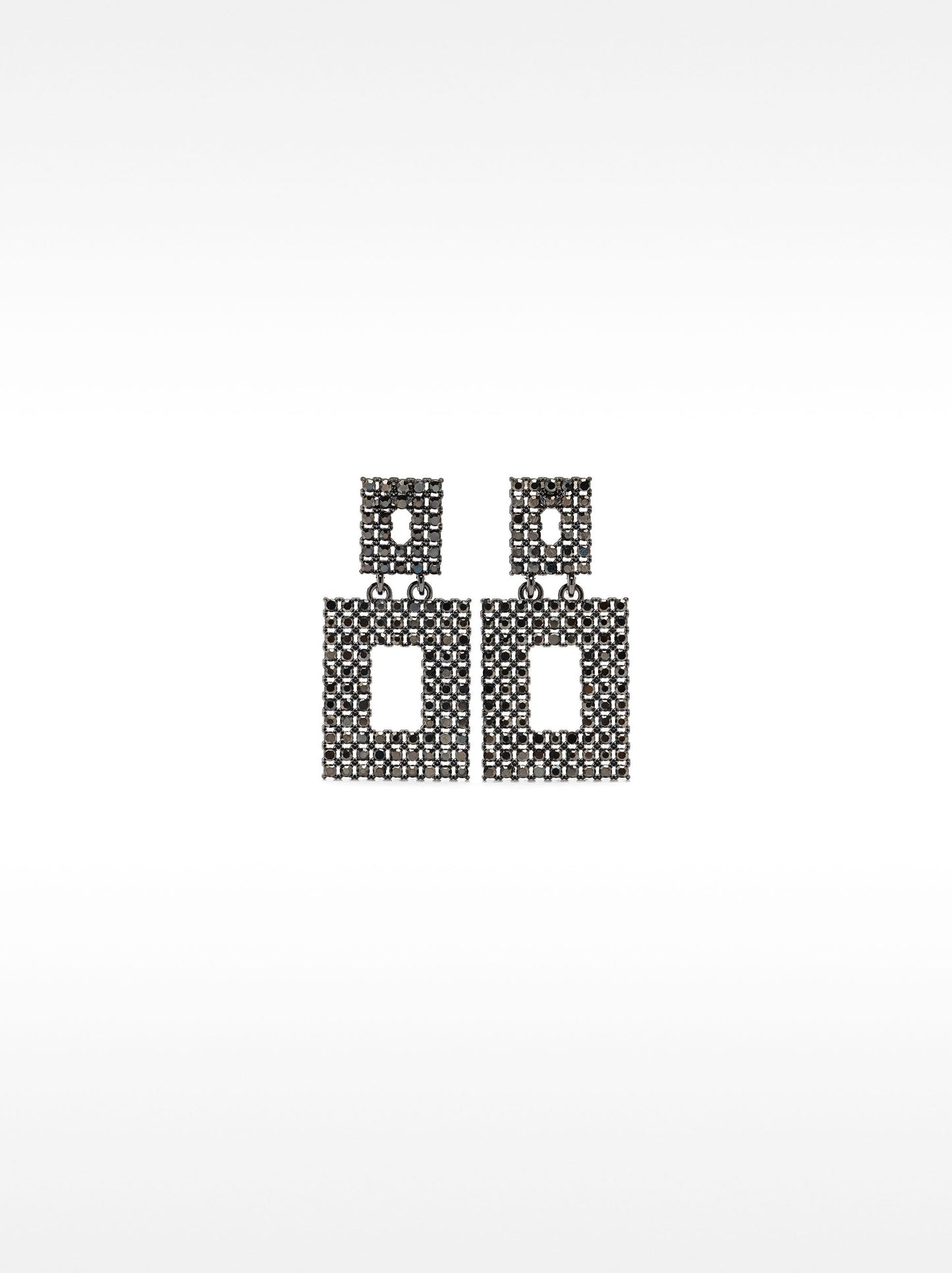 Medium Earrings With Crystals
