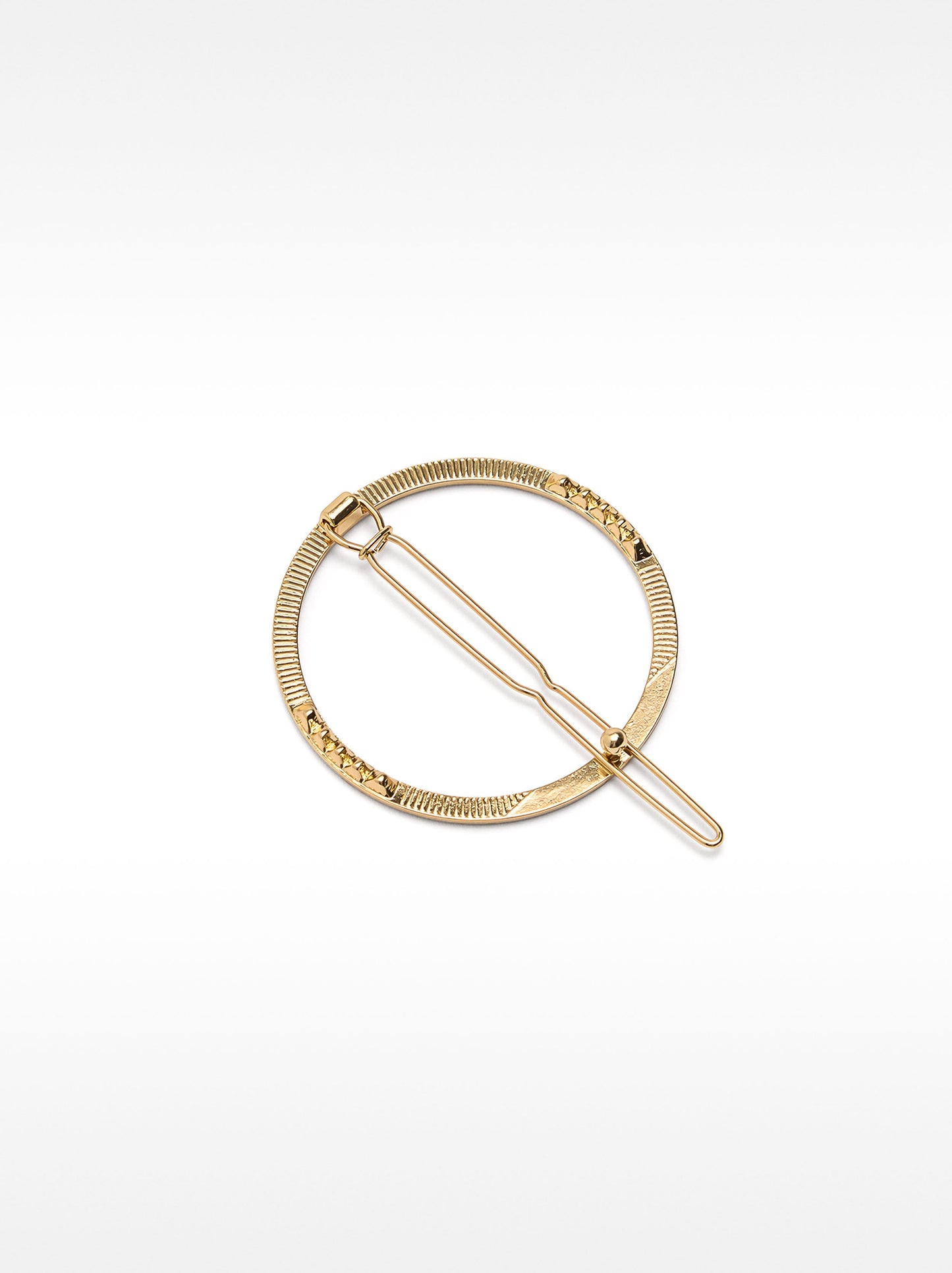 Golden Circular Pin