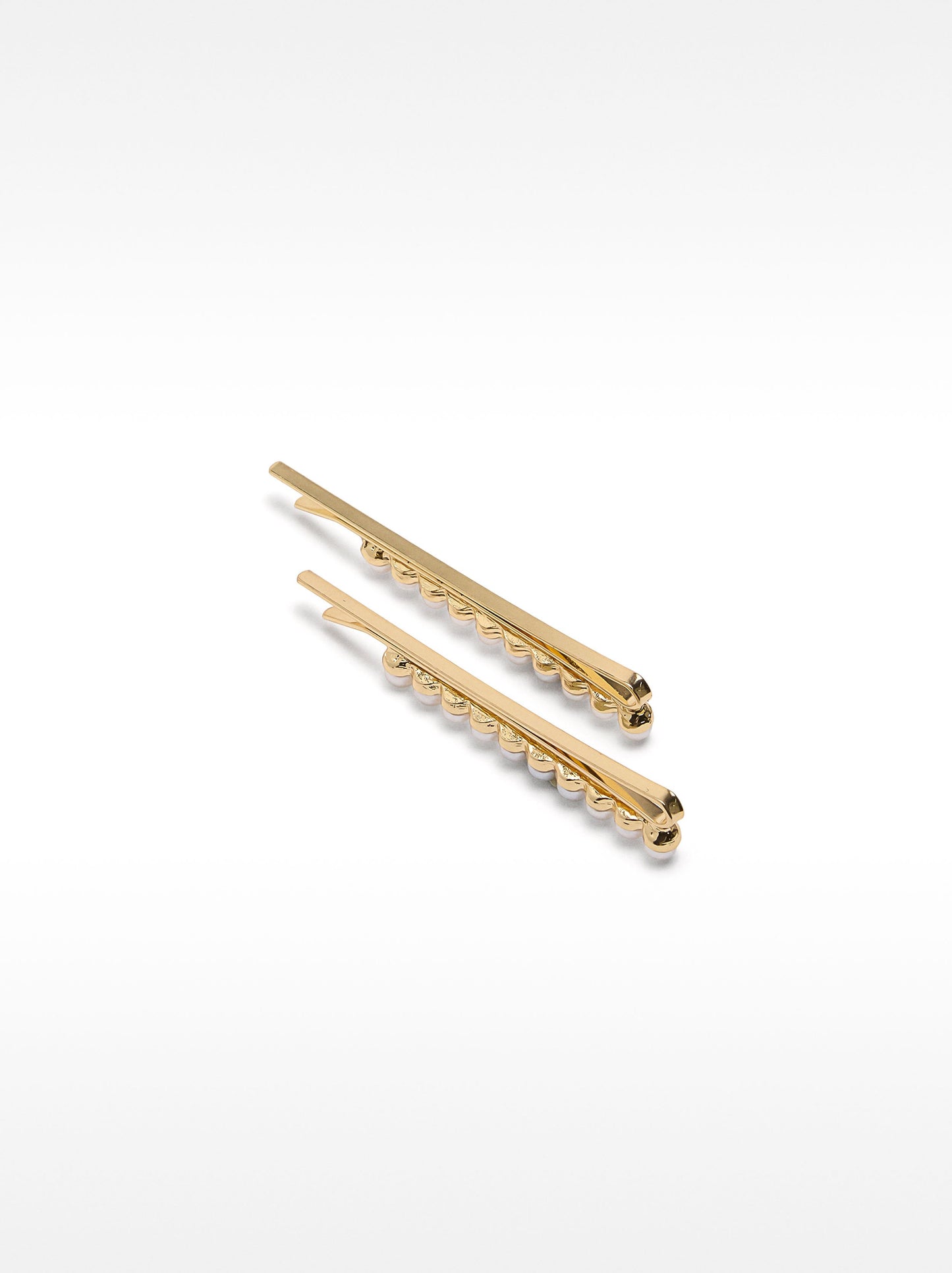 Pearl Bead Hair Slides