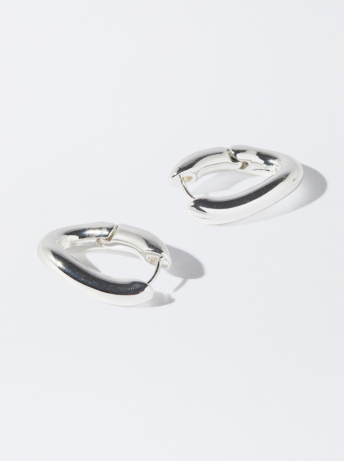 Silver Hoop Earrings