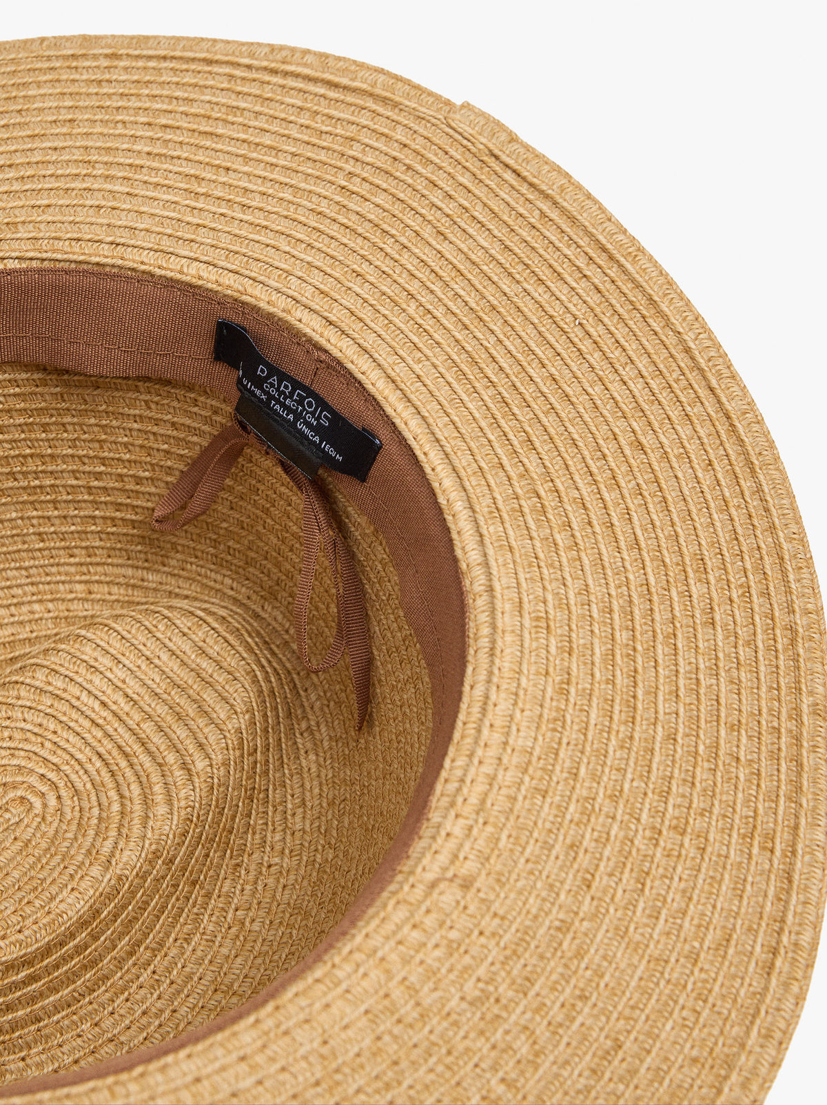 Hat With Paper Straw Effect