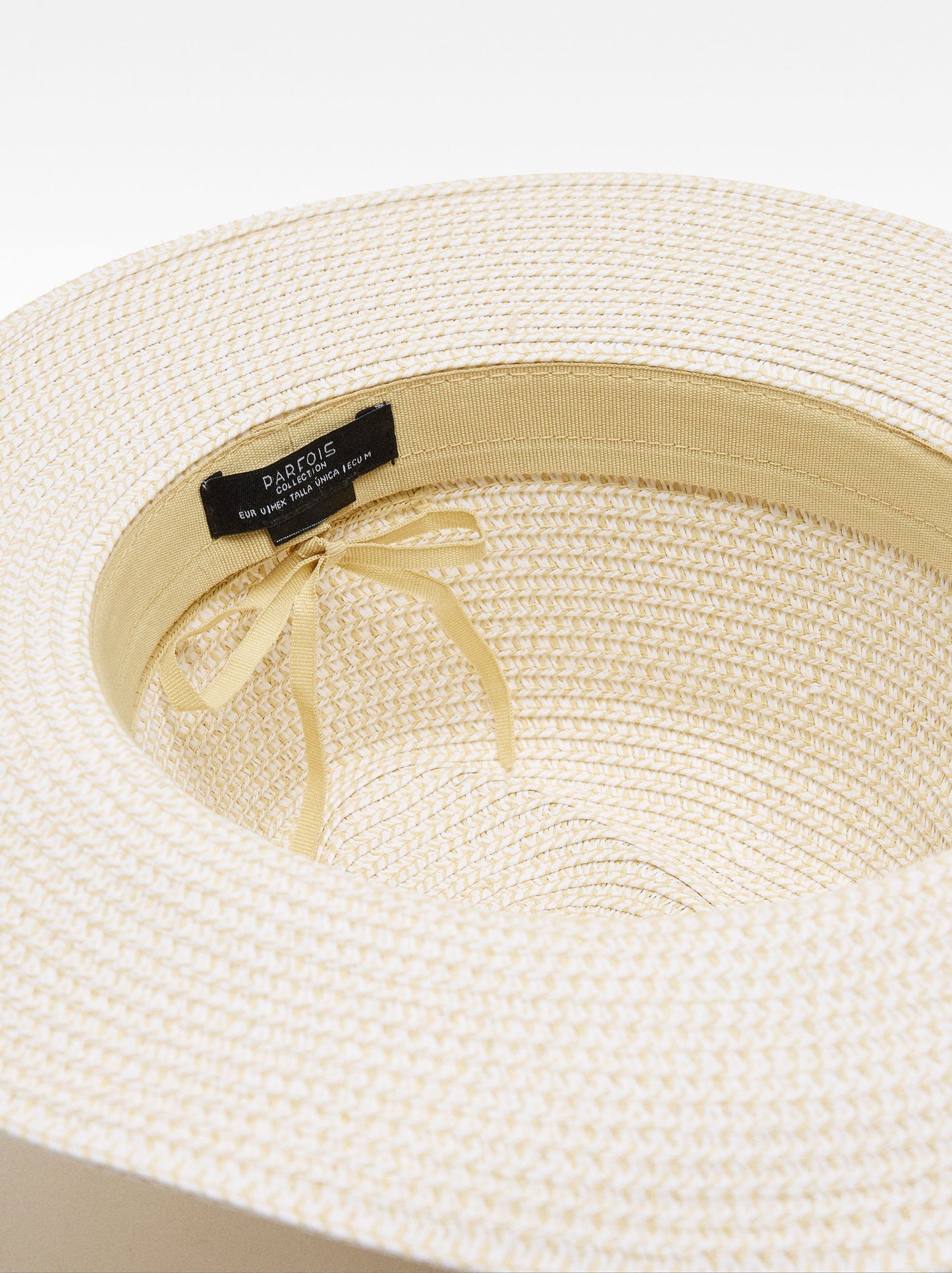 Straw-Effect Hat