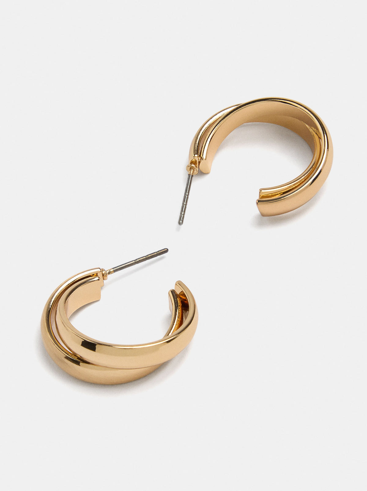 Golden Hoops Earrings