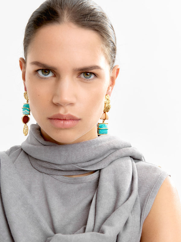 Maxi Asymmetric Earrings
