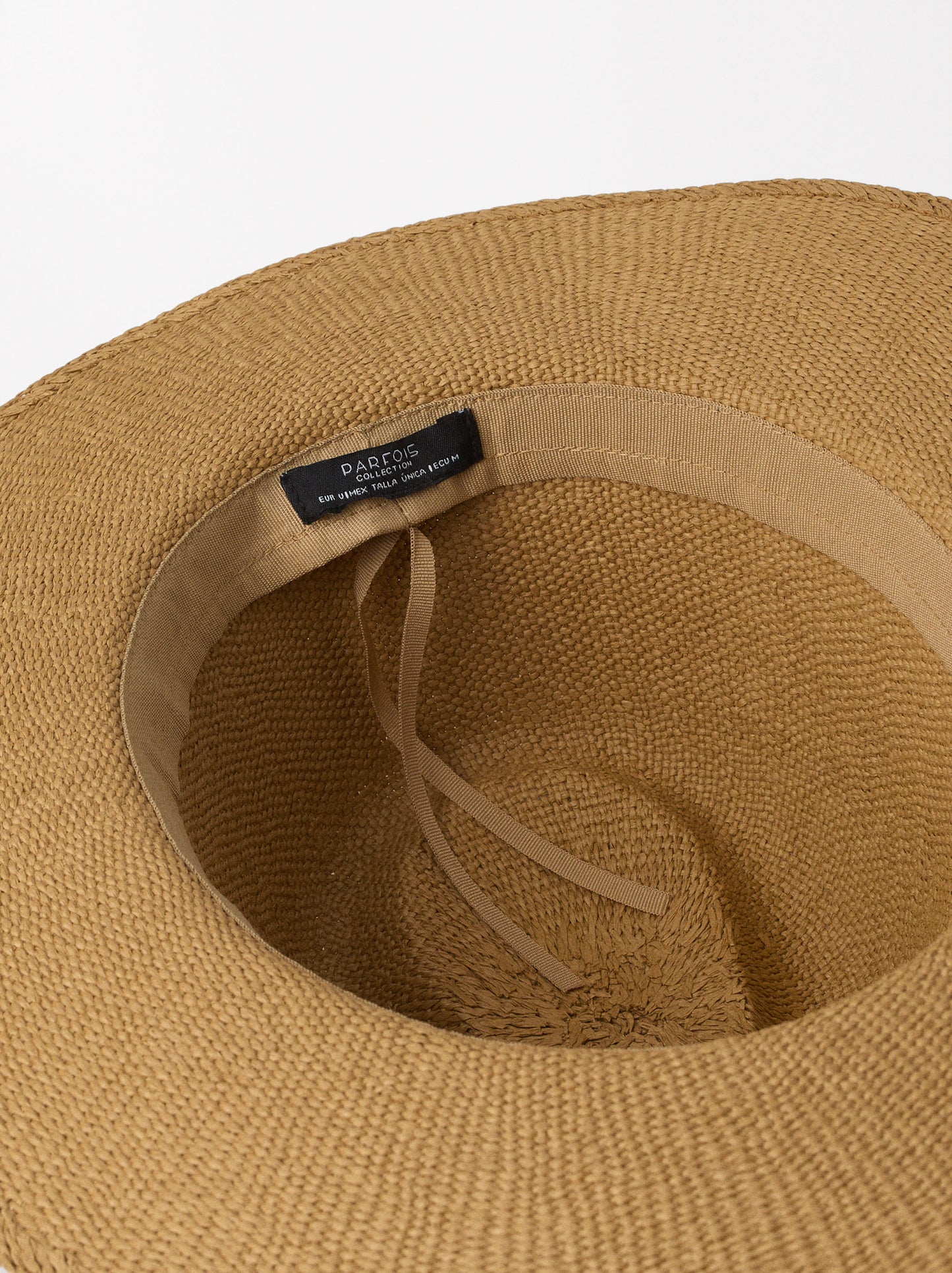 Straw-Effect Hat