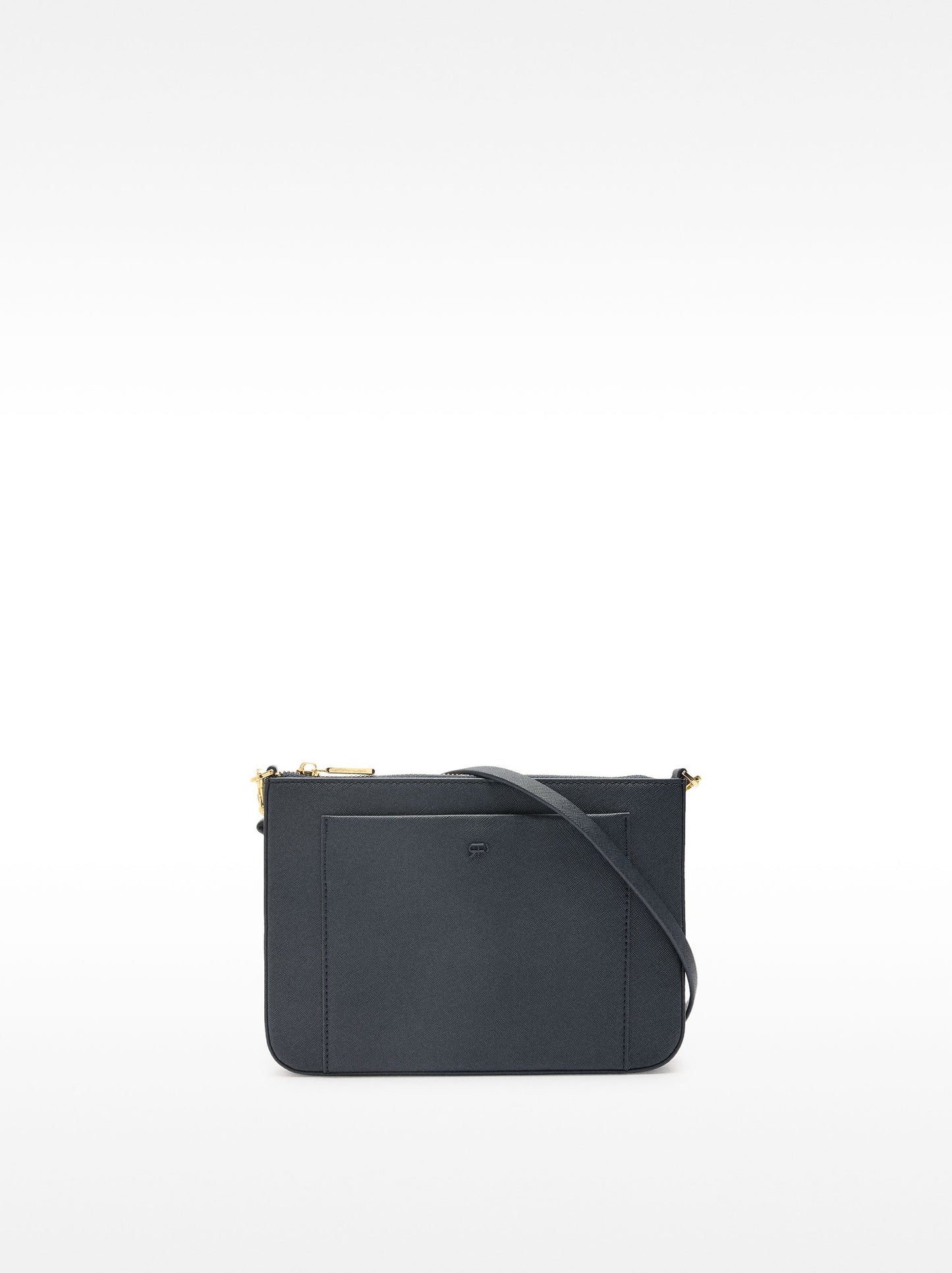Shoulder Bag With Exterior Pocket