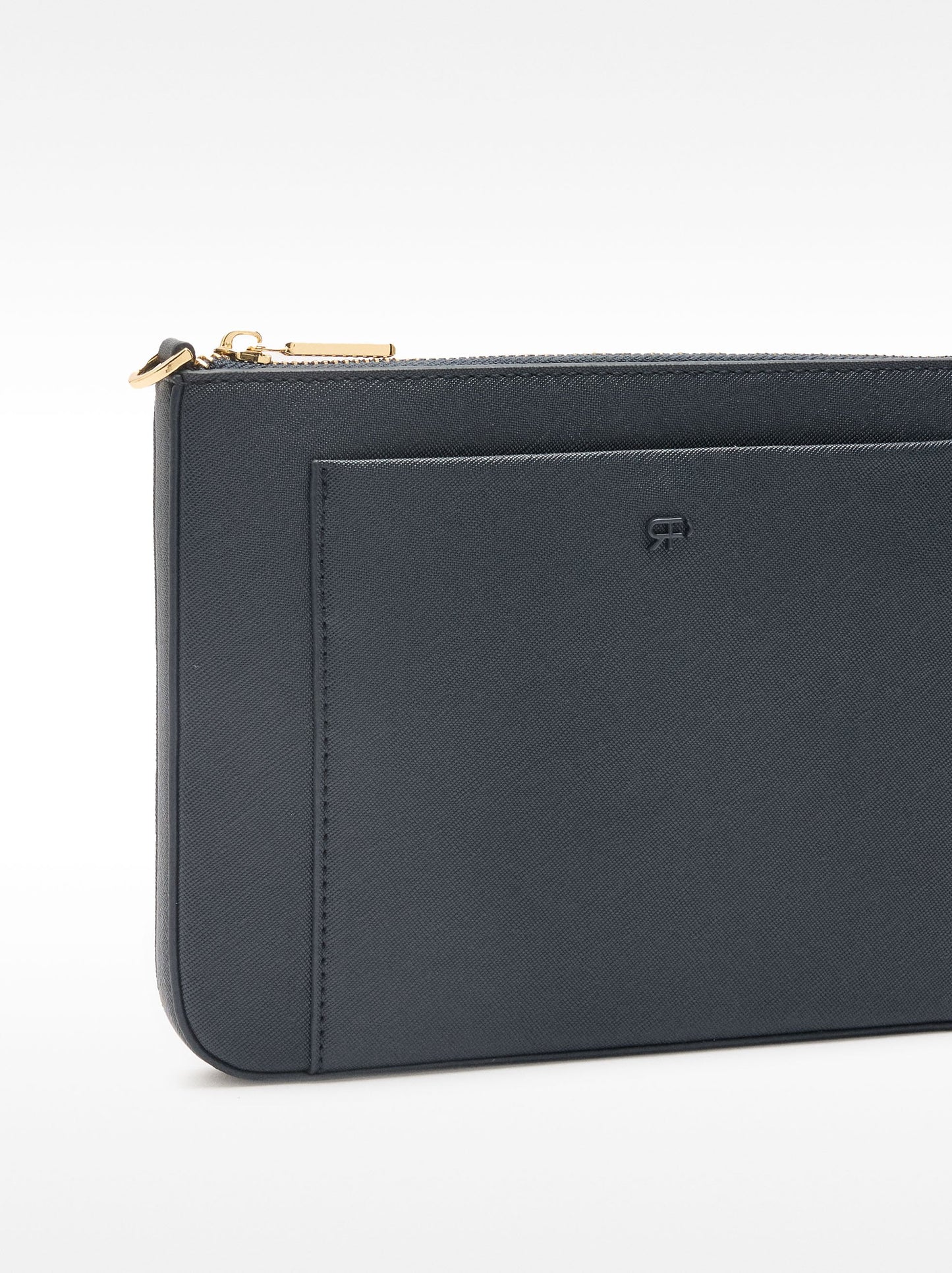 Shoulder Bag With Exterior Pocket