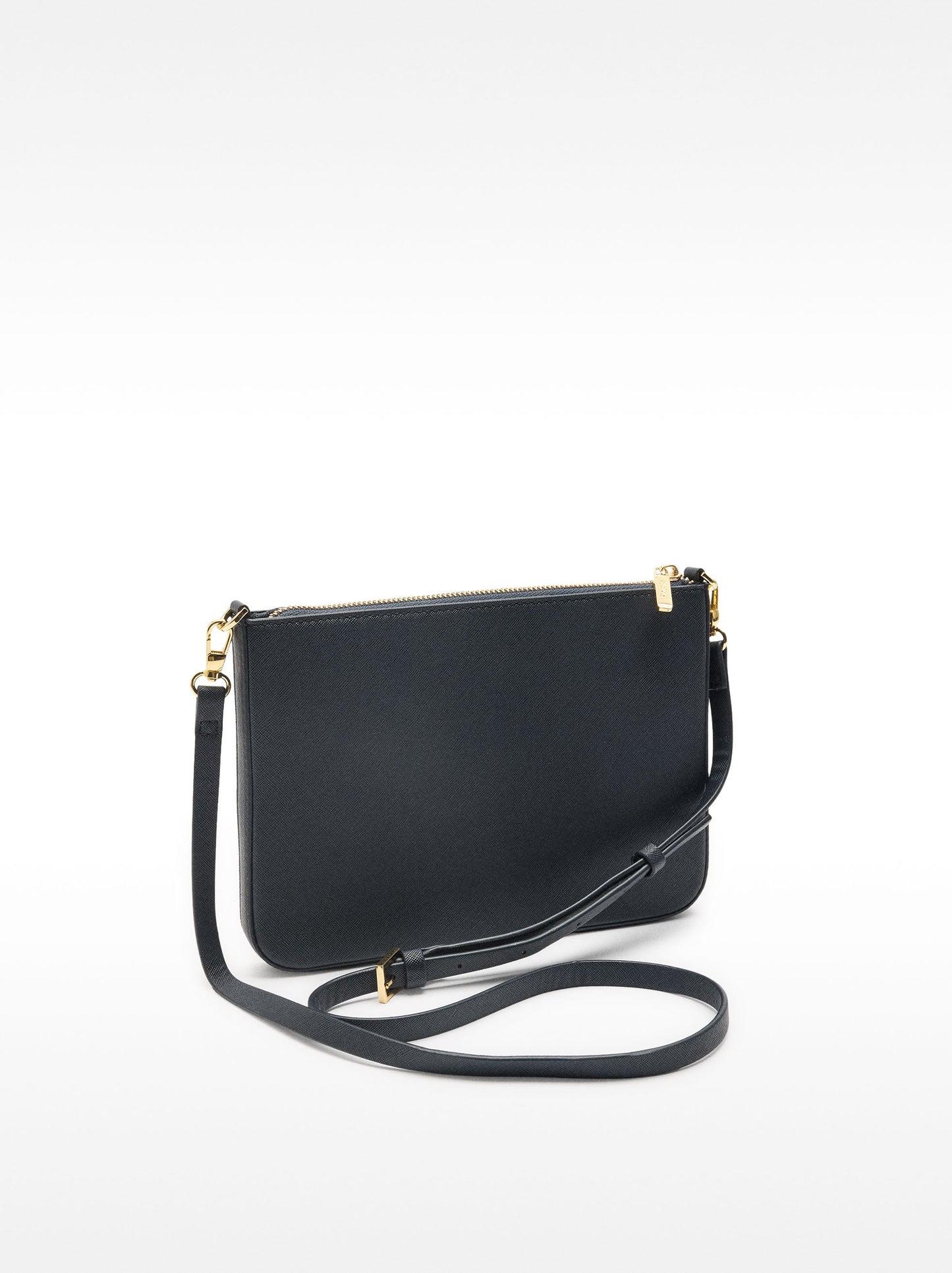 Shoulder Bag With Exterior Pocket