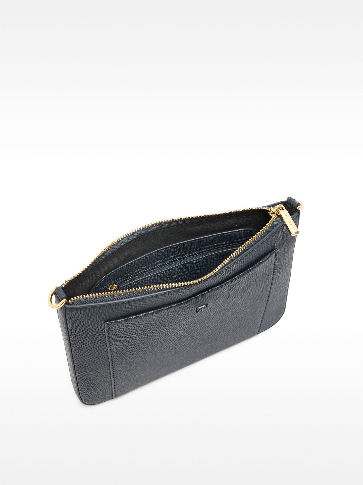 Shoulder Bag With Exterior Pocket
