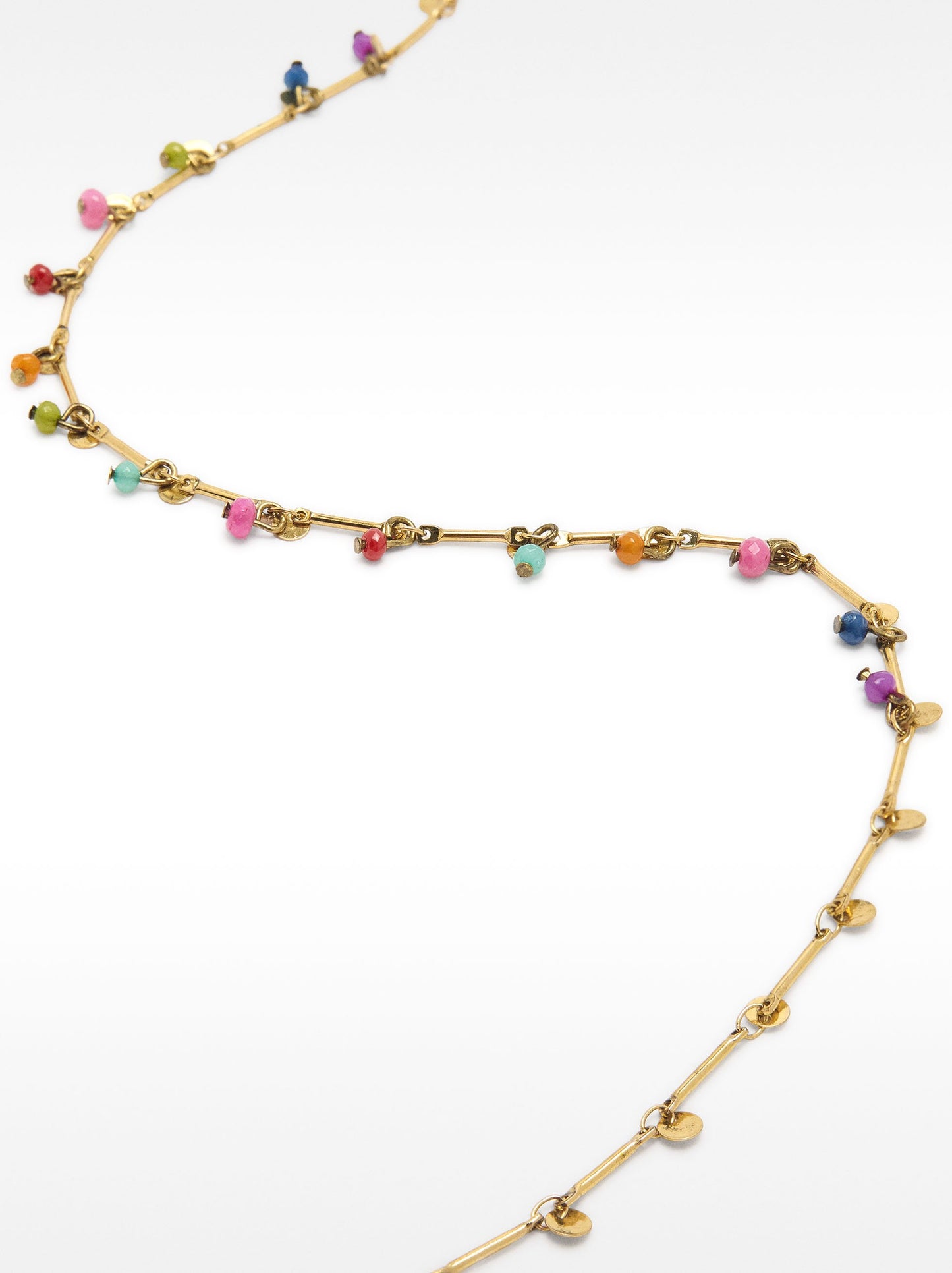 Necklace With Multicolored Stones