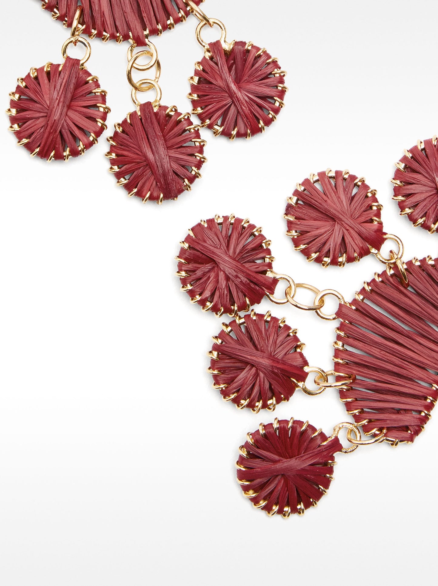 Maxi Raffia Earrings