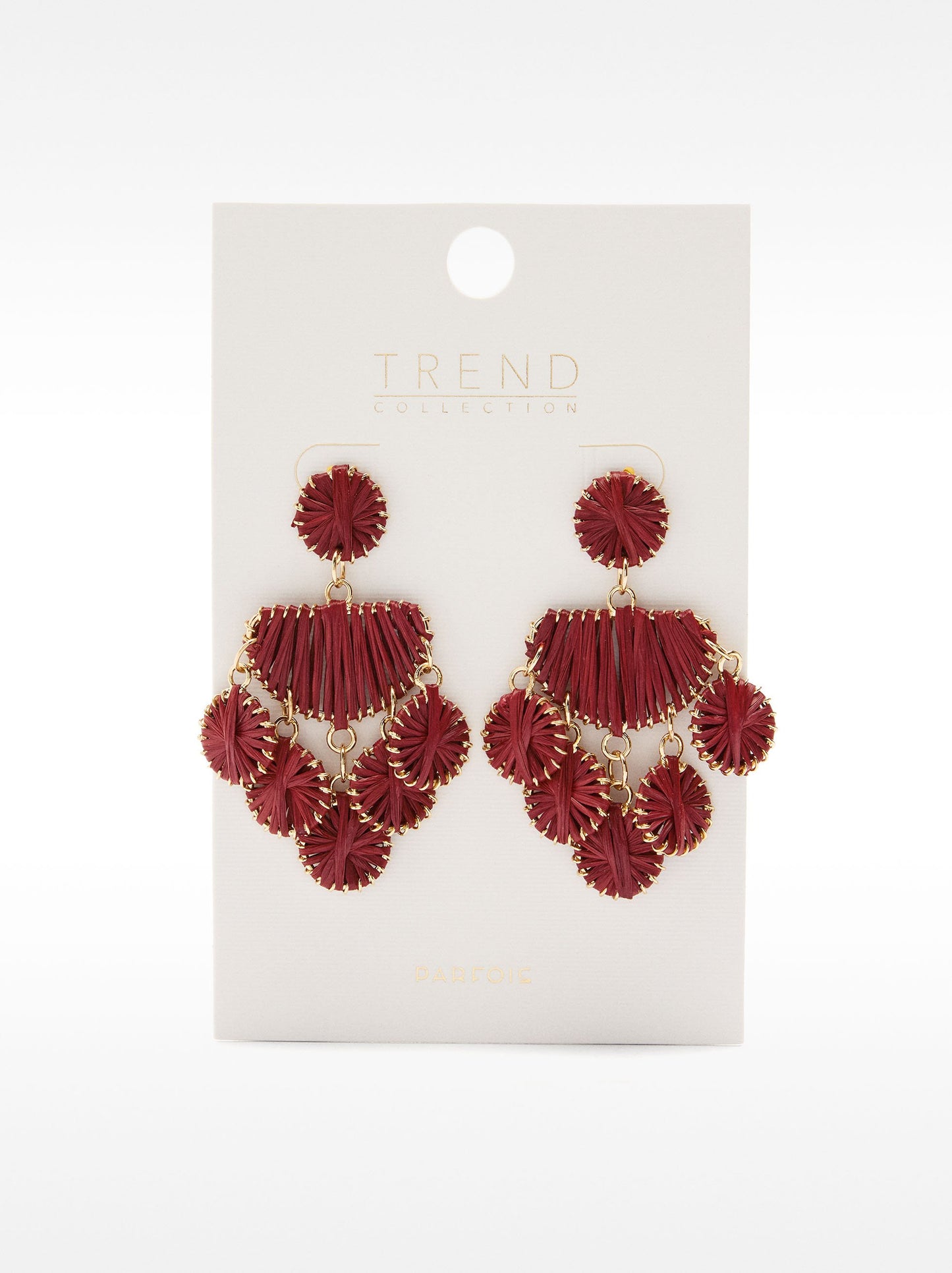 Maxi Raffia Earrings