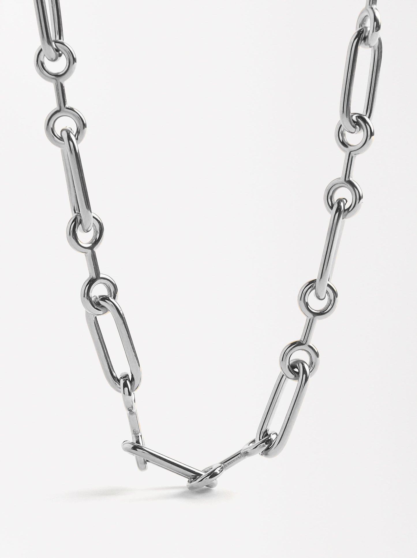 Short Link Necklace - Stainless Steel