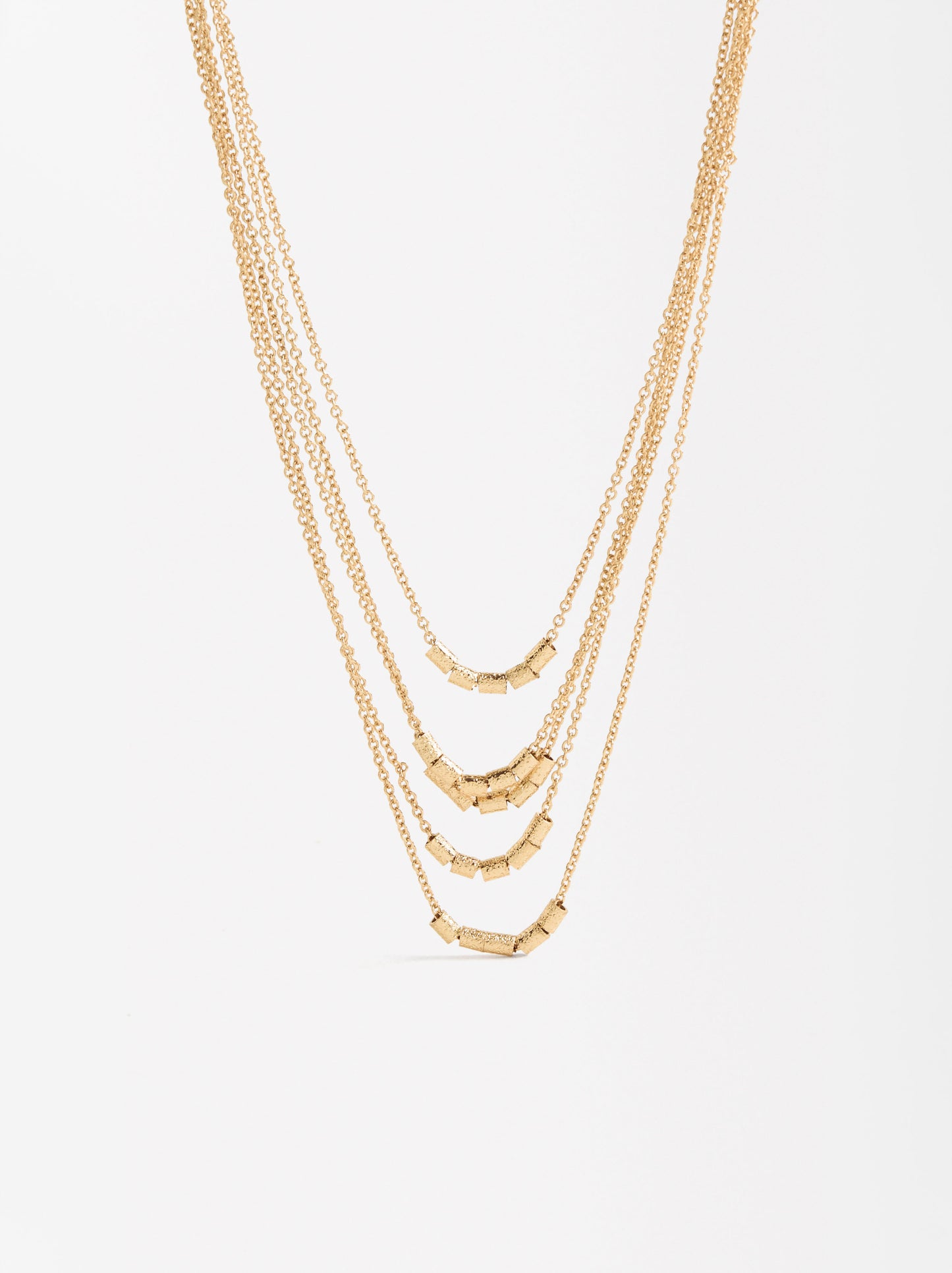 Short Multi-Chain Necklace