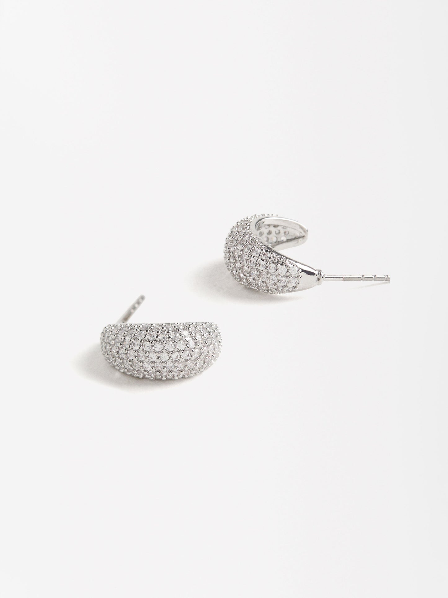 Drop Earrings With Zirconia