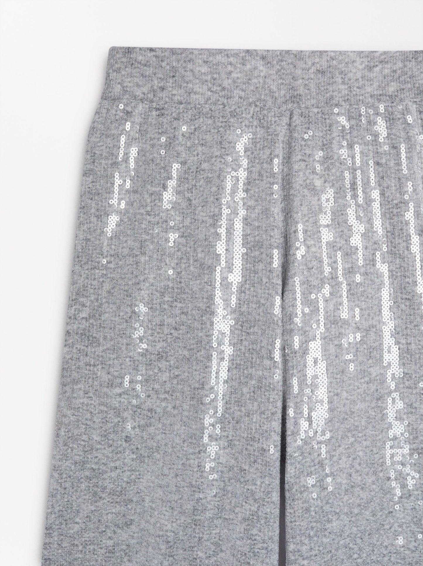 Knit Trousers With Sequins
