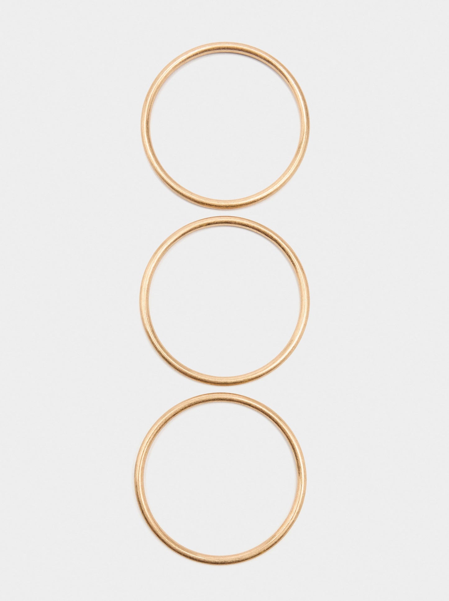 Set Of Plain Bracelets