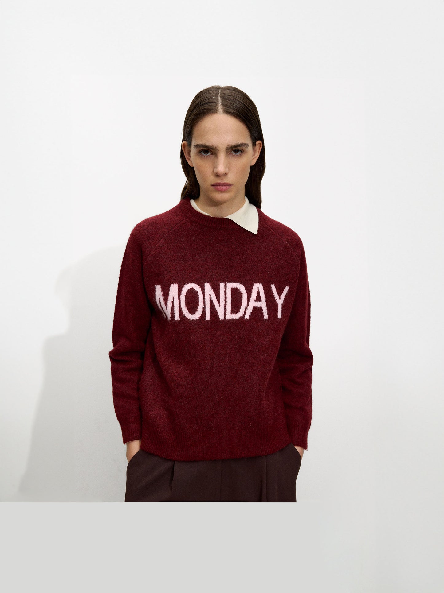 Jacquard Knit Sweater