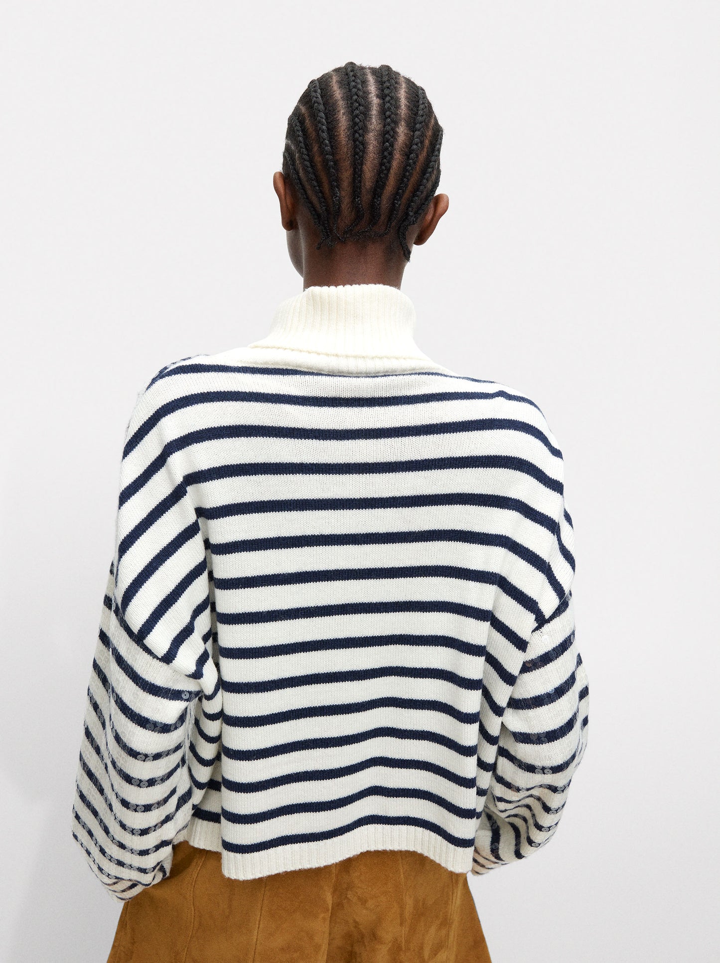 Knit Sweater With Sequins
