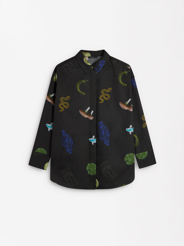 100% Cotton Printed Shirt