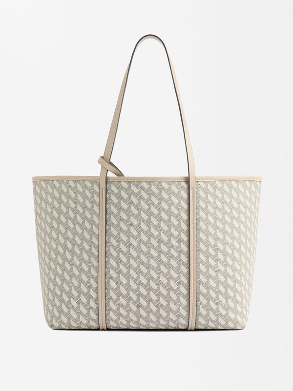 Printed Shopper Bag