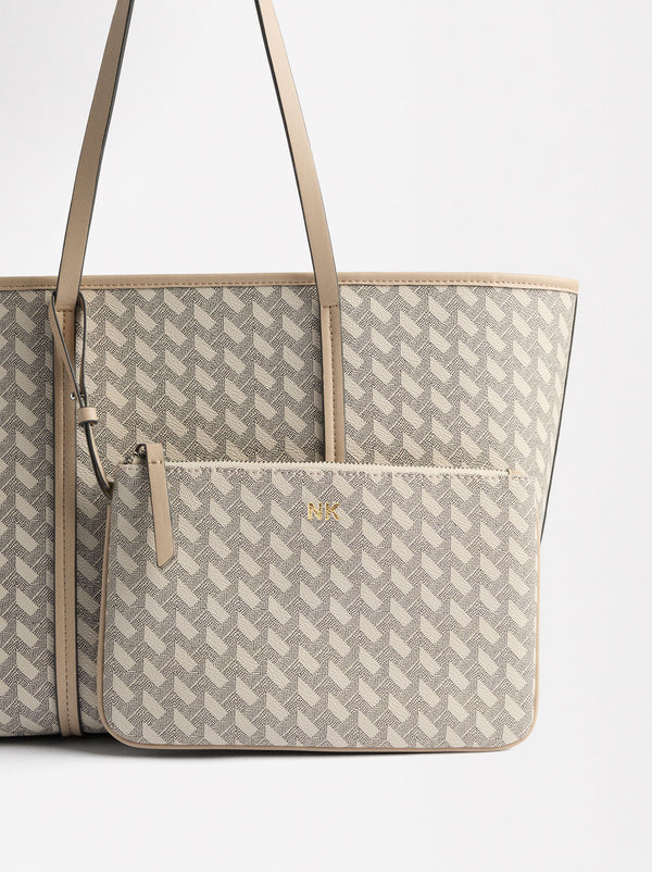 Printed Shopper Bag