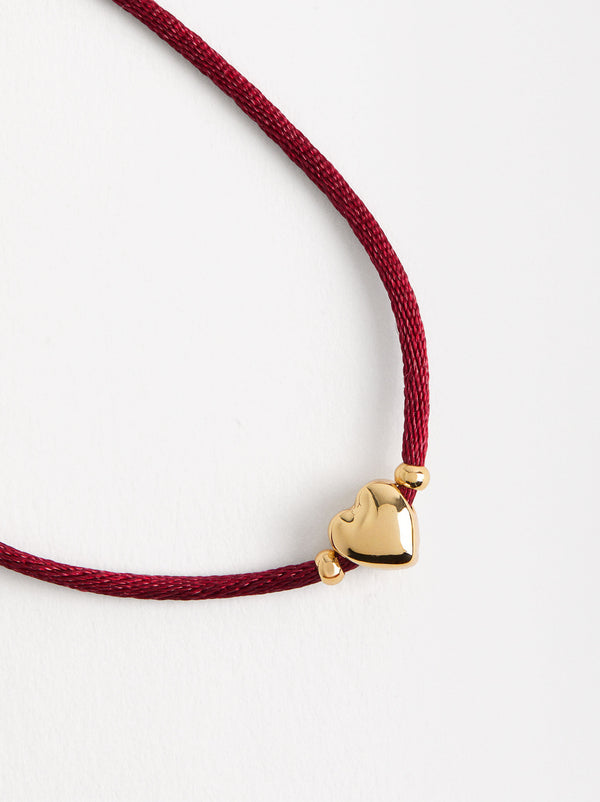 Adjustable Heart Bracelet