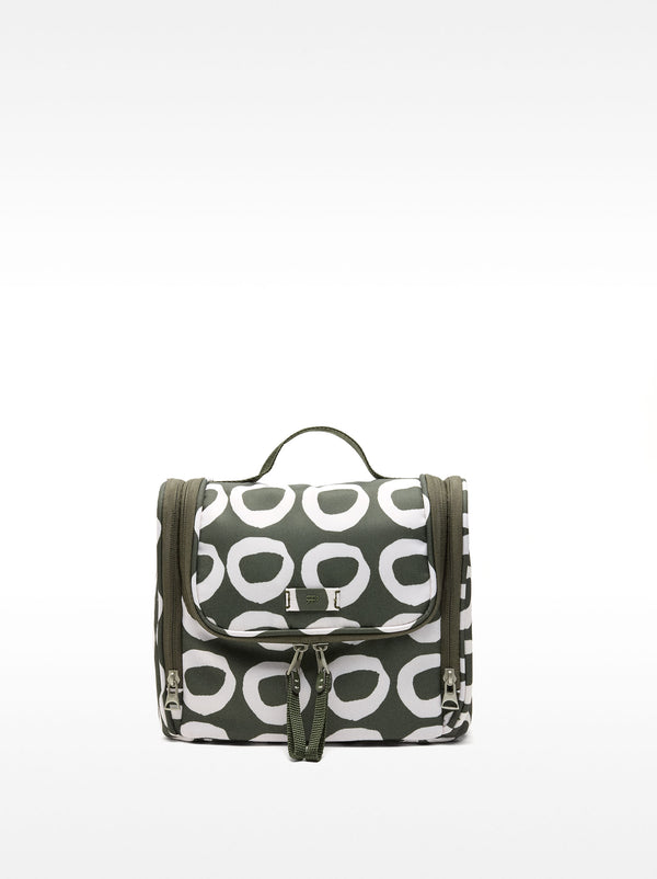 Printed Nylon Toiletry Bag