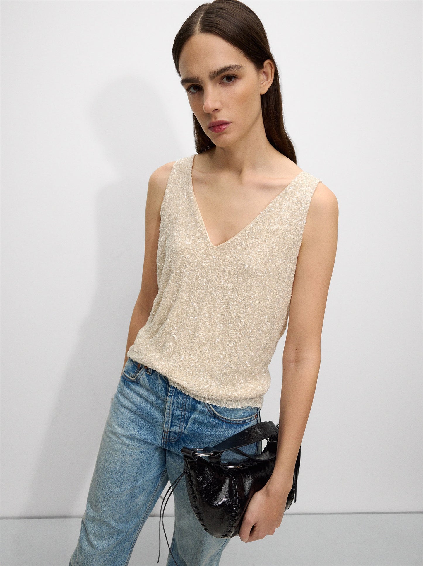Top With Sequins