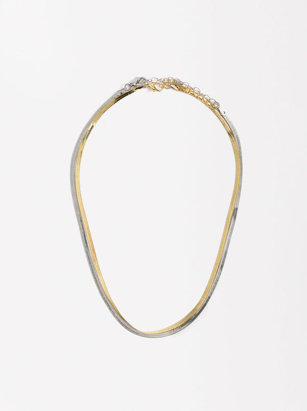 Bicolor Double Necklace