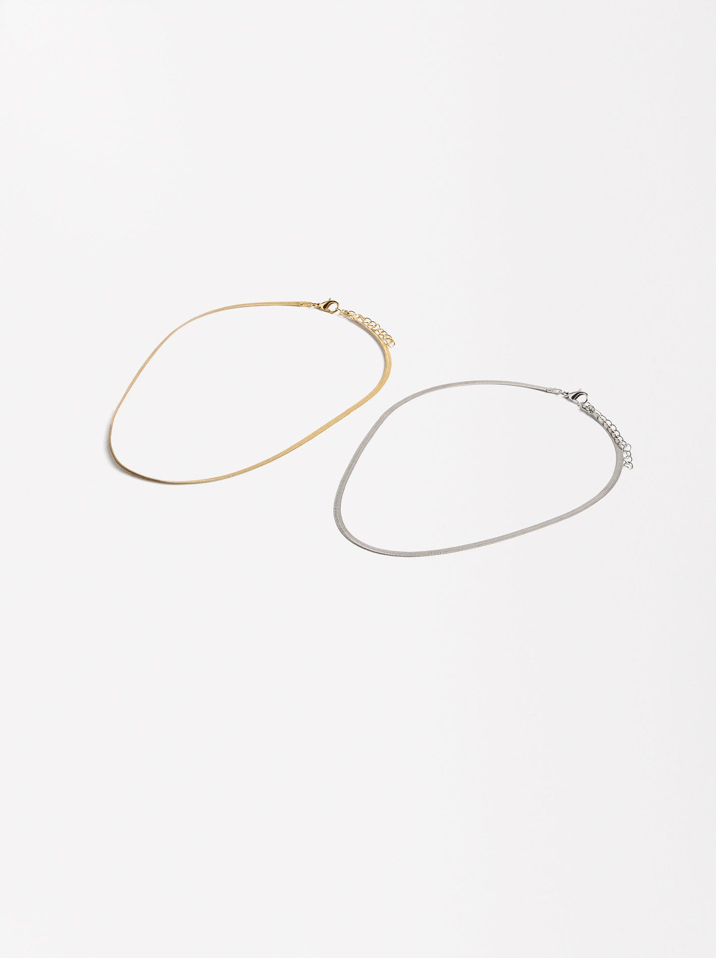Bicolor Double Necklace