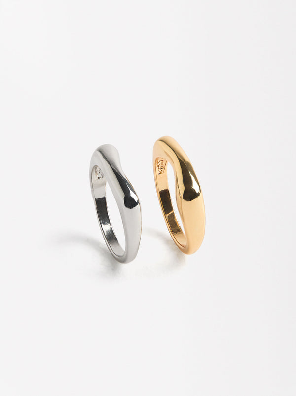 Set Of Bicolor Square Rings