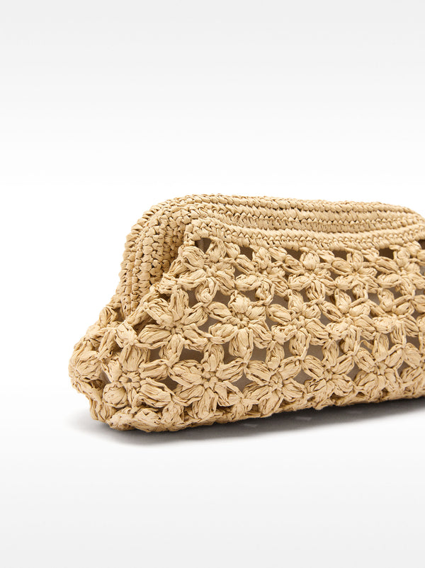 Straw Effect Party Bag