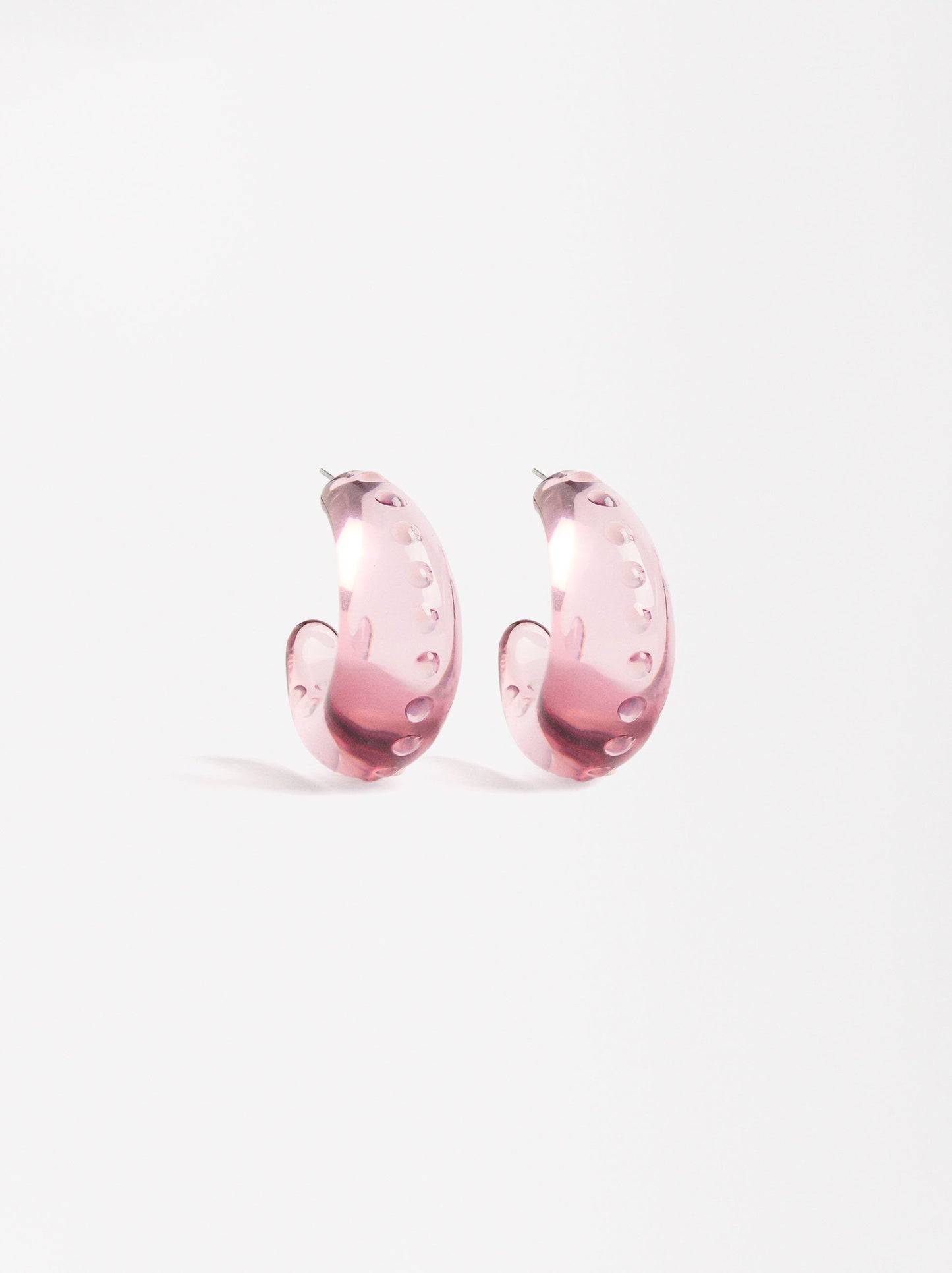 Open Transparent Hoops