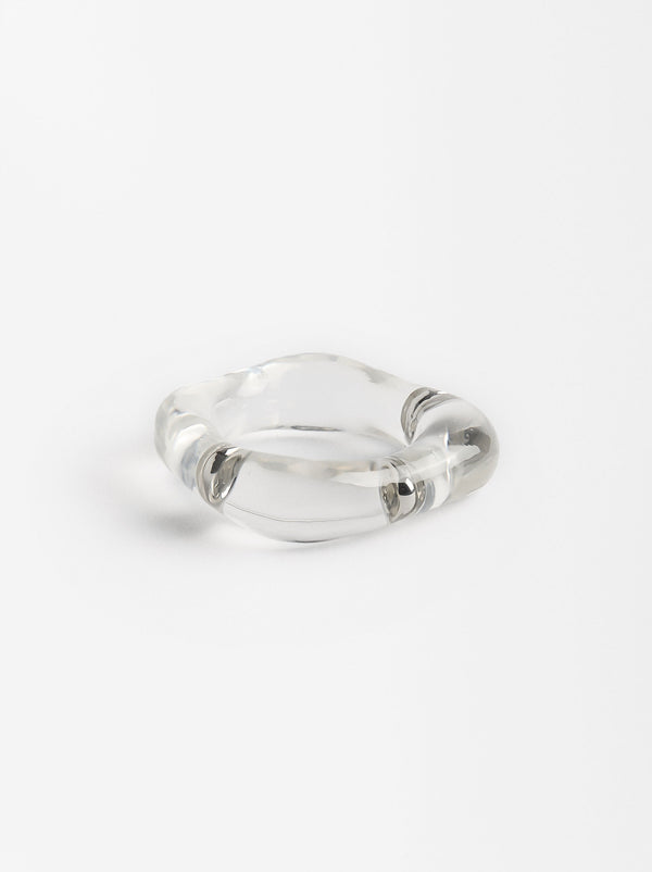 Transparent Square Ring