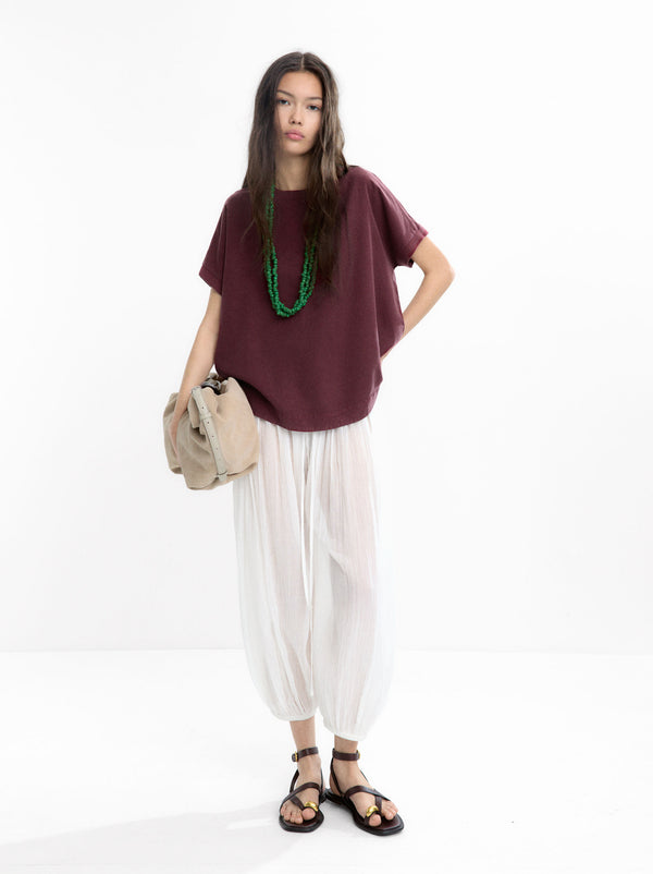Top With Ribbed Details