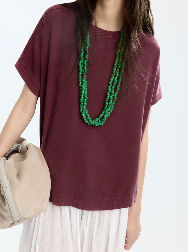 Top With Ribbed Details