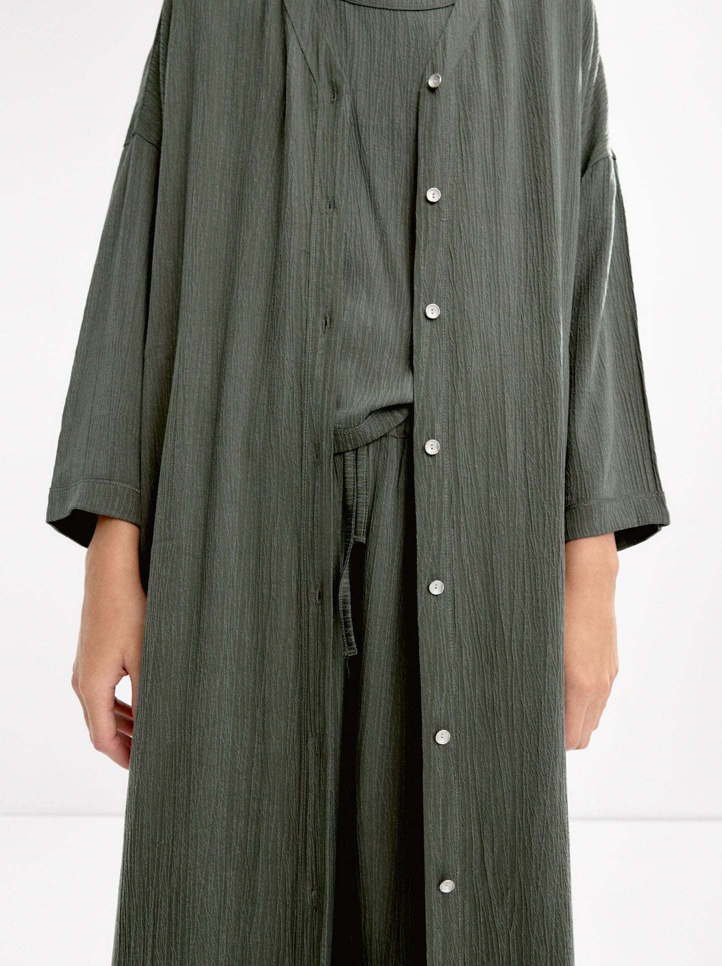 Long Dress With Texture