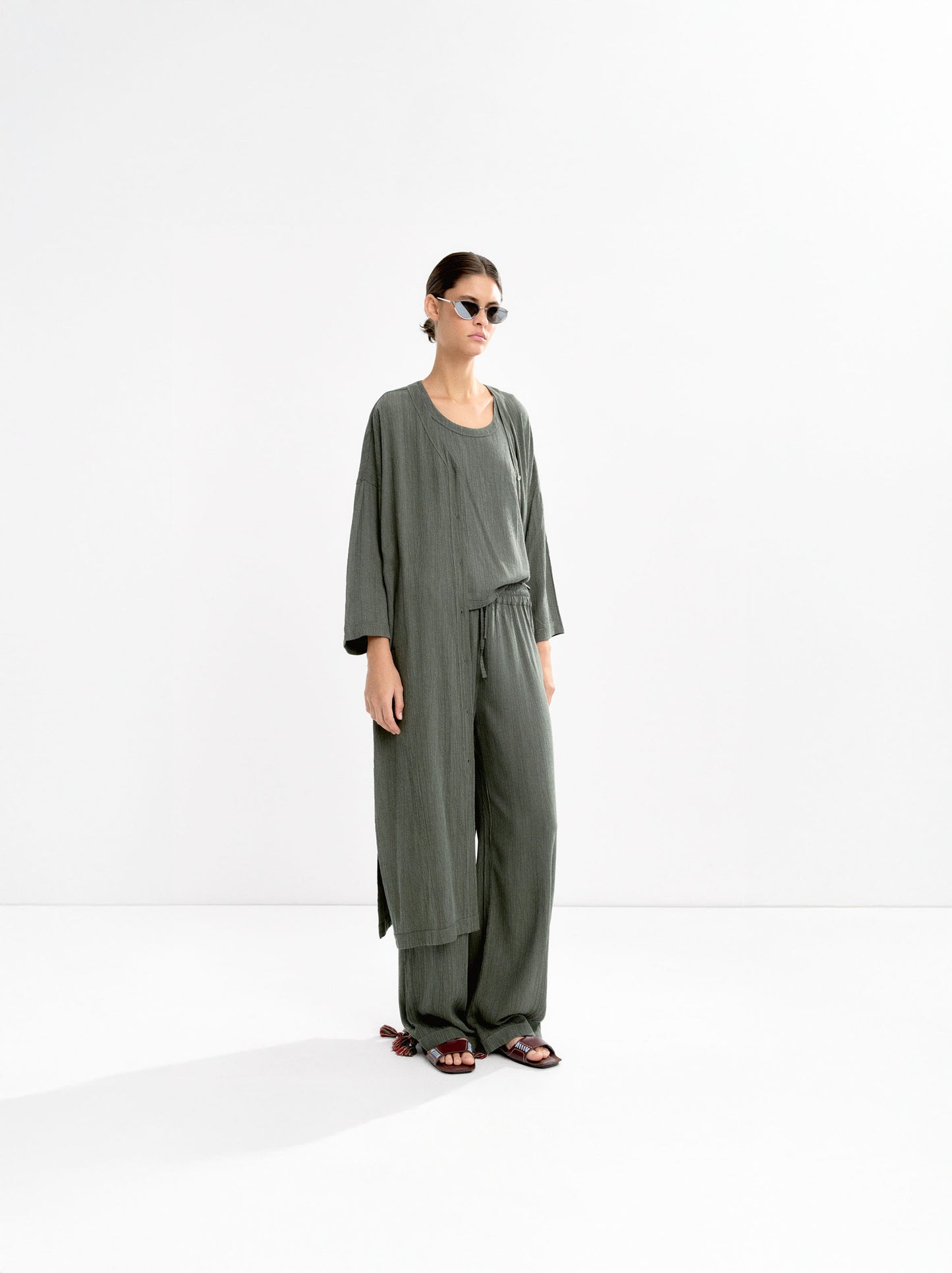 Long Dress With Texture