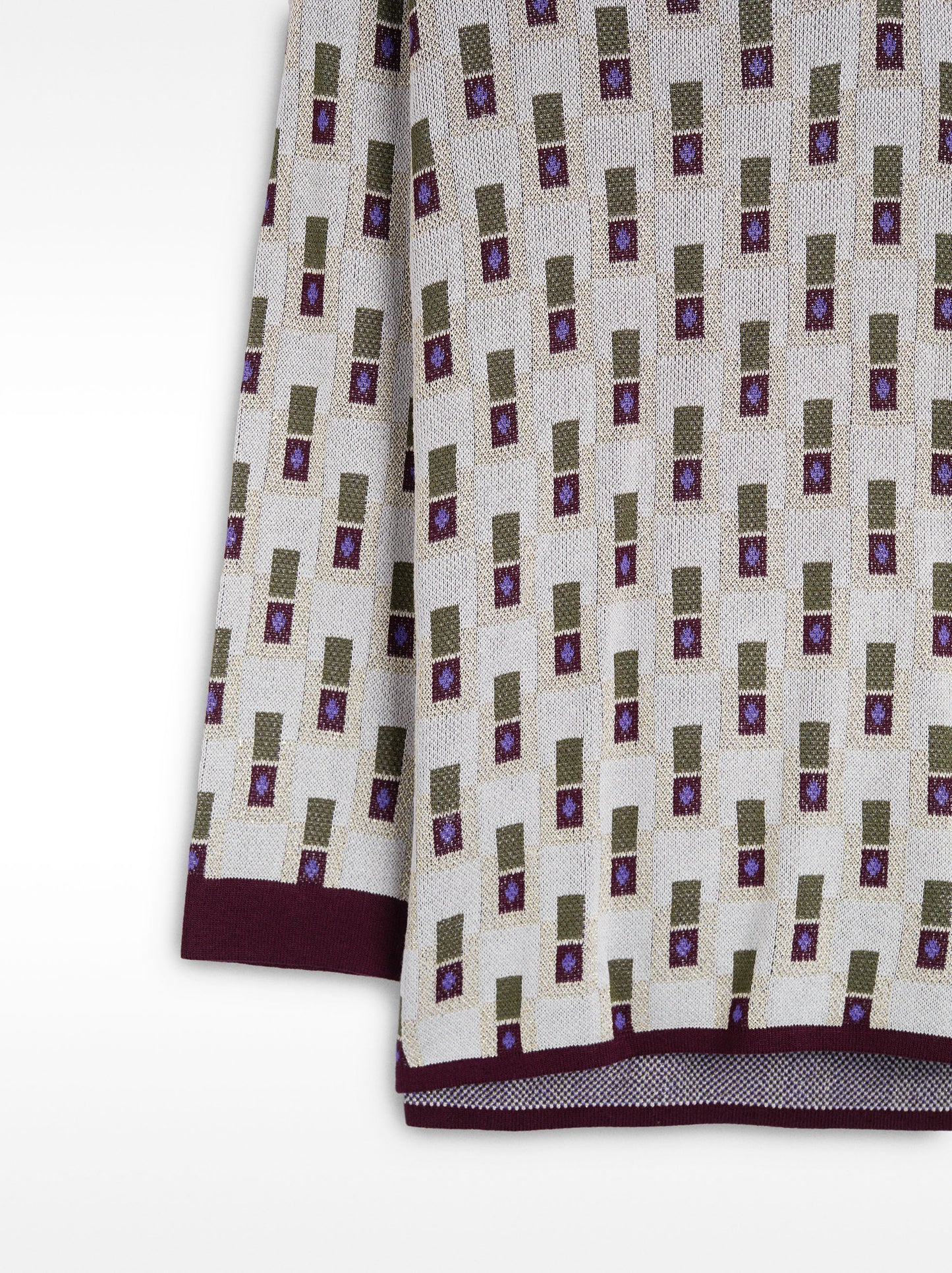 Jacquard Knit Sweater