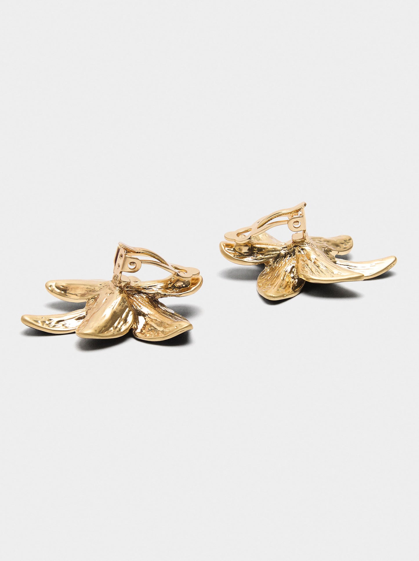 Enamelled Flower Earrings