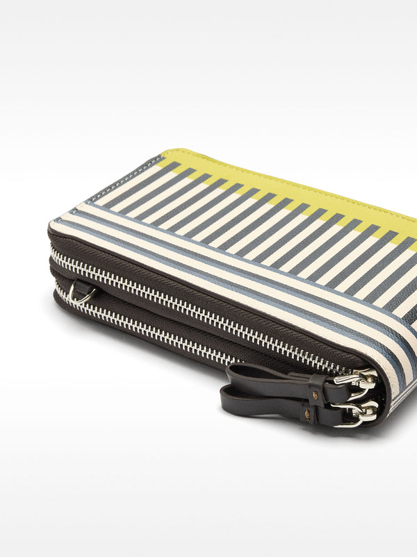 Striped Mobile Phone Bag