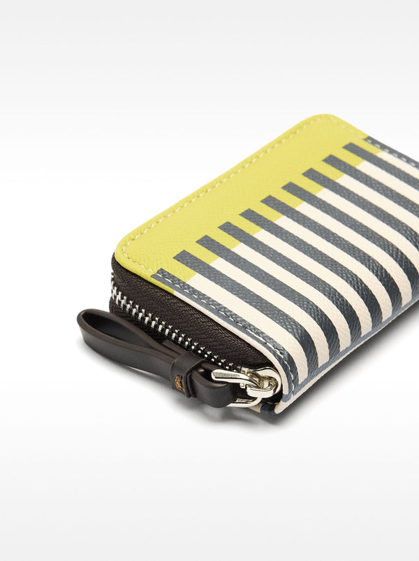 Striped Cardholder